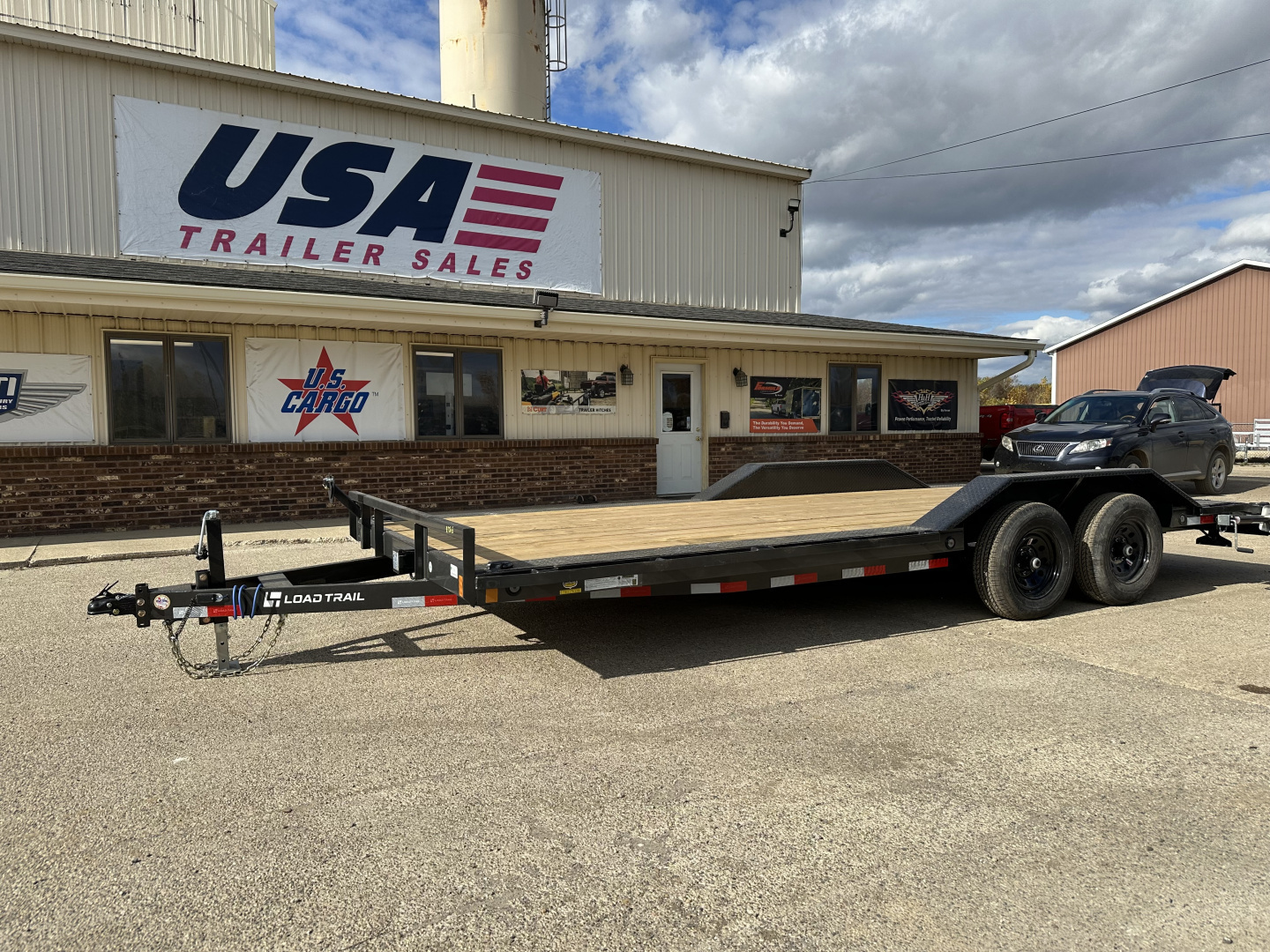 New YEAR END SALE !!! ALL NEW 2026 Load Trail 102x20 Tandem Axle w/Drive Over Fenders 10k Car Hauler