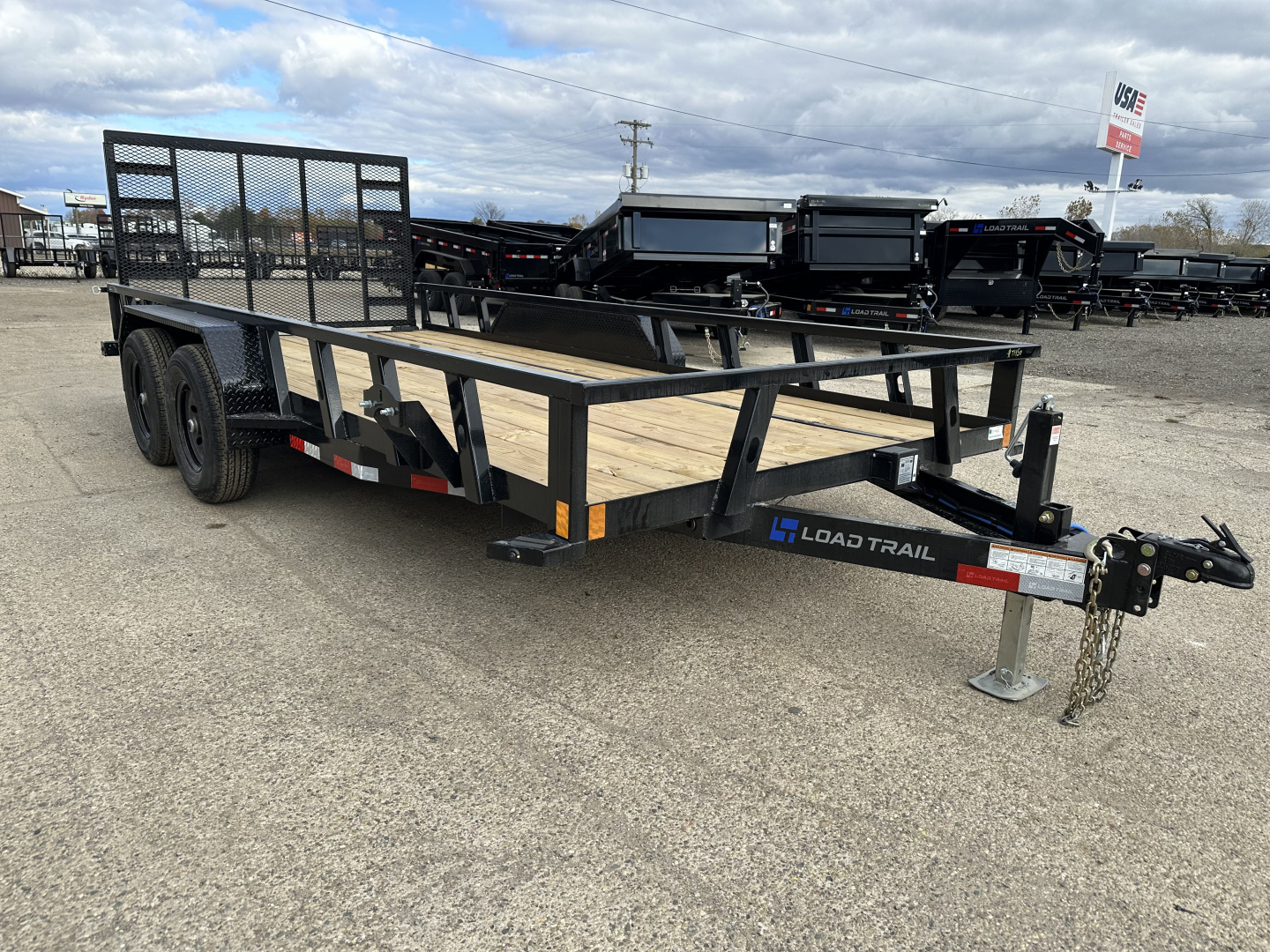 New YEAR END SALE !!! ALL NEW - 2026 Load Trail 83x16 Low Side 10K Landscape Trailer
