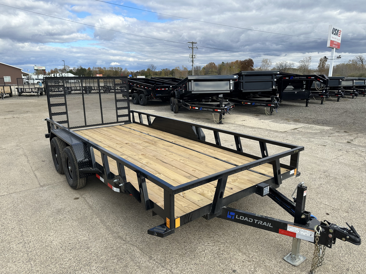 New YEAR END SALE !!! ALL NEW - 2026 Load Trail 83x16 Low Side 10K Landscape Trailer