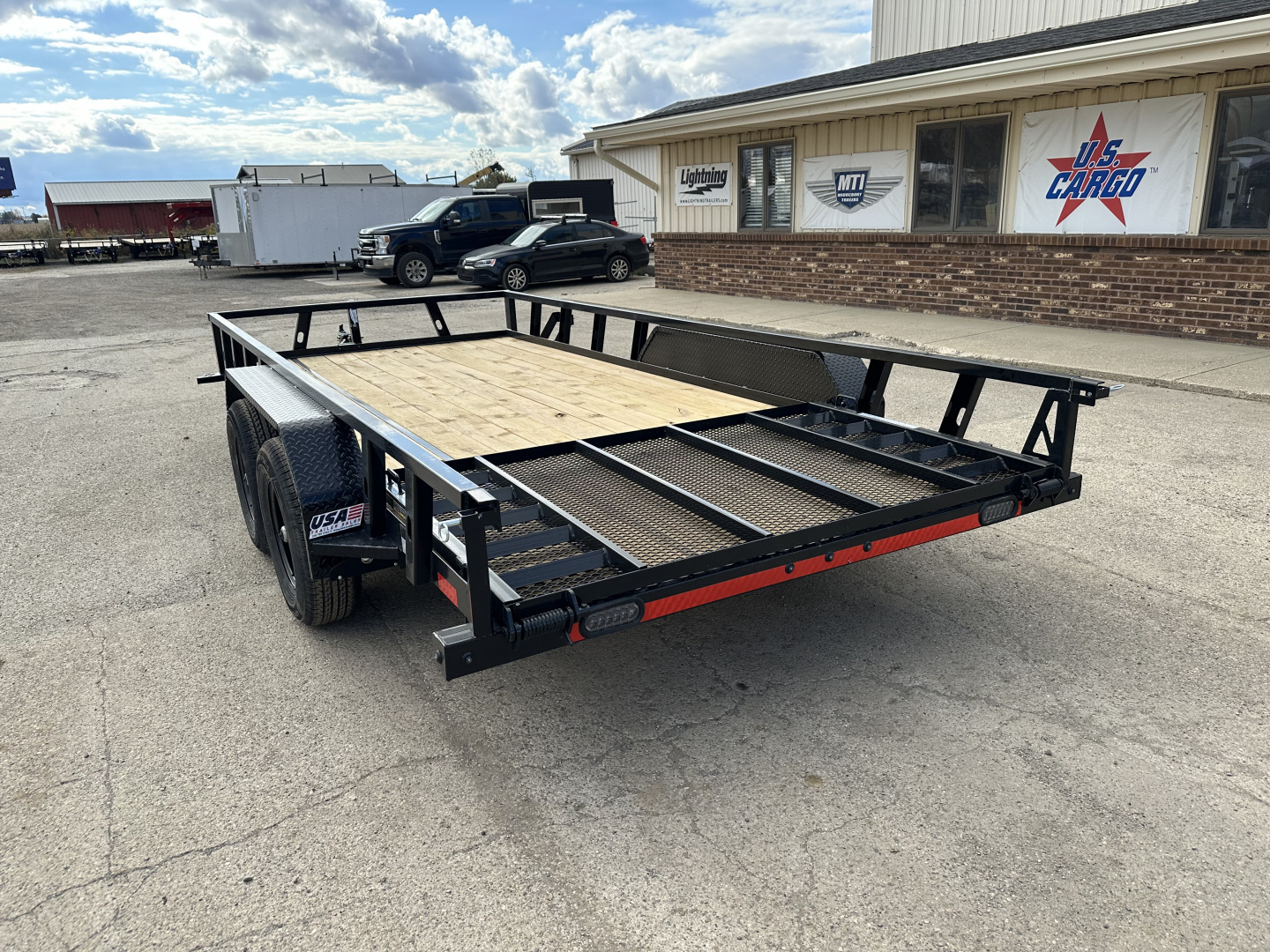 New YEAR END SALE !!! ALL NEW - 2026 Load Trail 83x16 Low Side 10K Landscape Trailer
