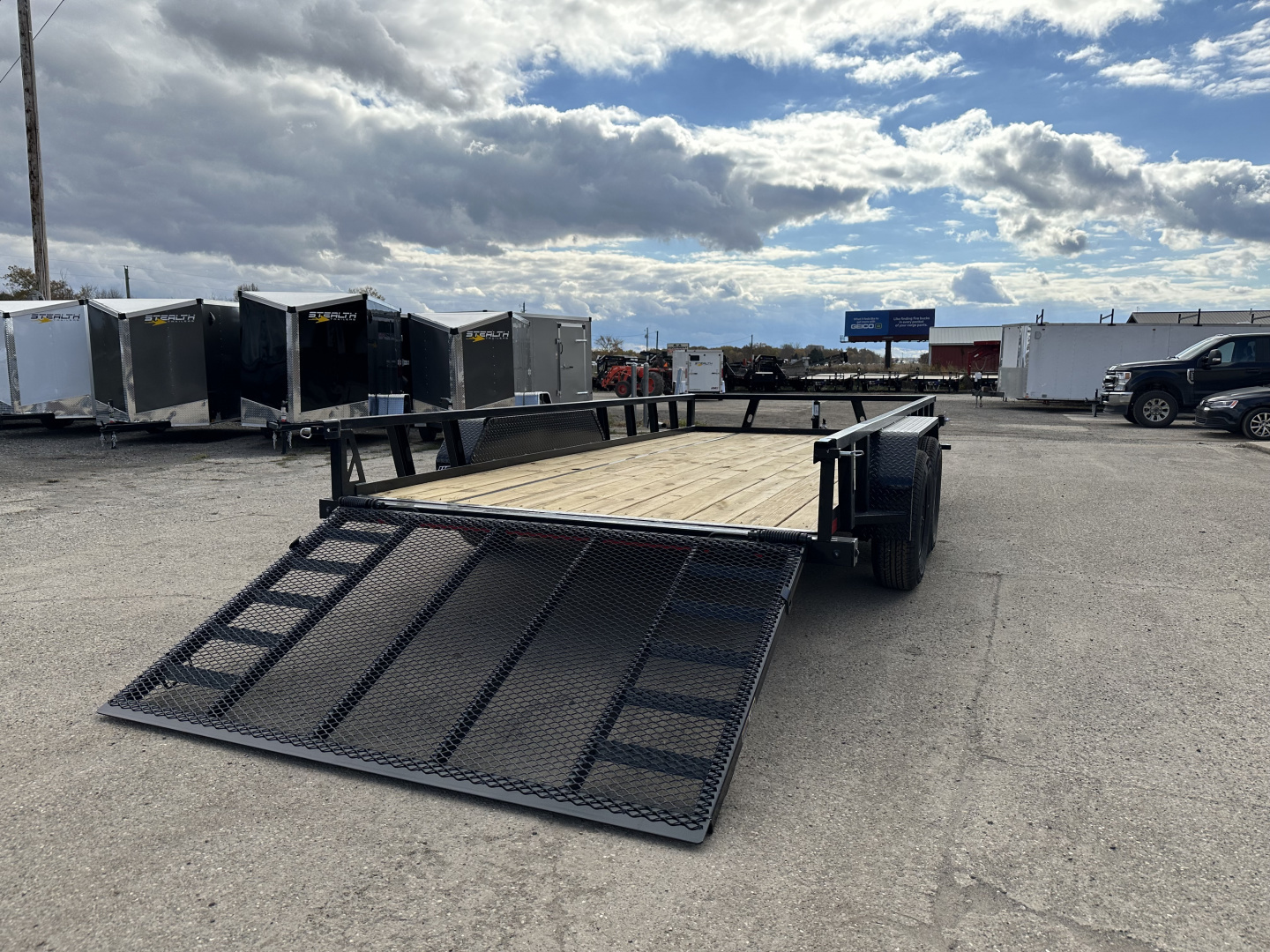 New YEAR END SALE !!! ALL NEW - 2026 Load Trail 83x16 Low Side 10K Landscape Trailer