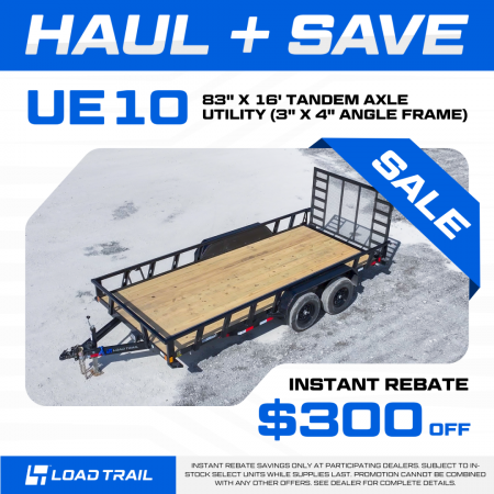 New YEAR END SALE !!! ALL NEW - 2026 Load Trail 83x16 Low Side 10K Landscape Trailer