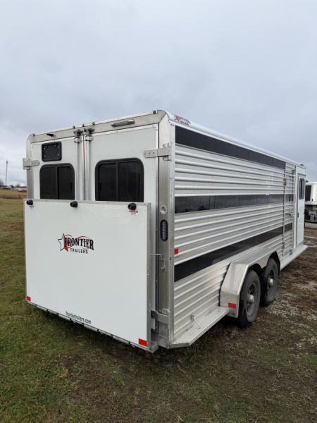 New 2026 Frontier Trailers 8-Pen Stock Low Pro 7 x 20 Stock / Stock Combo Trailer