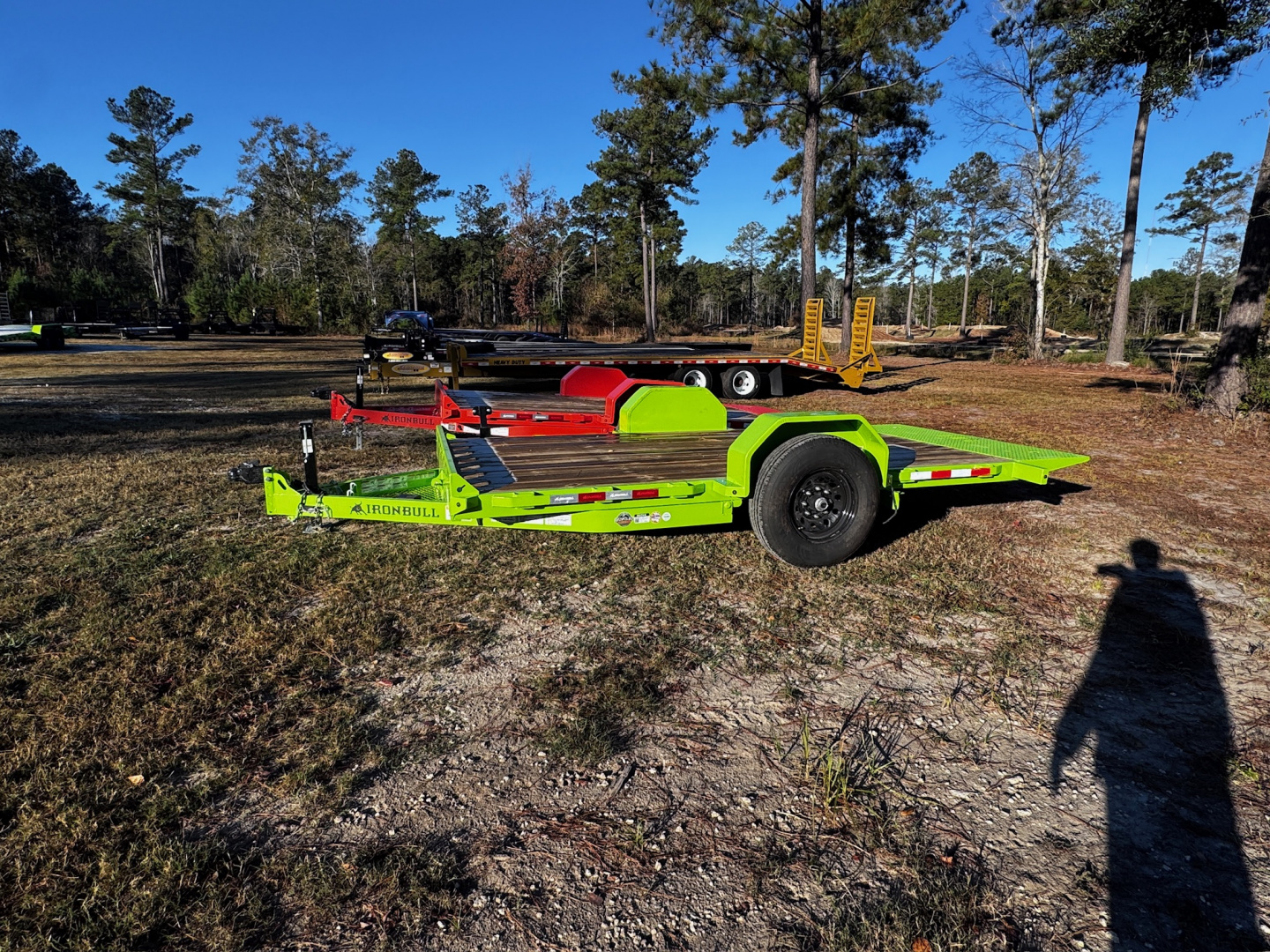 New 2026 Iron Bull 80X12 GRAVITY TILT 7K TORSION AXLE