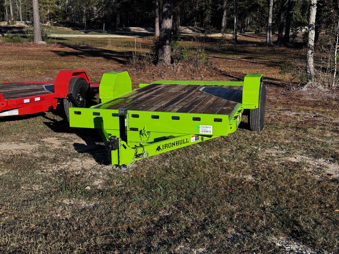 New 2026 Iron Bull 80X12 GRAVITY TILT 7K TORSION AXLE