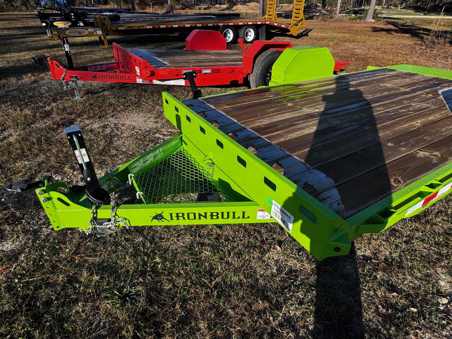 New 2026 Iron Bull 80X12 GRAVITY TILT 7K TORSION AXLE