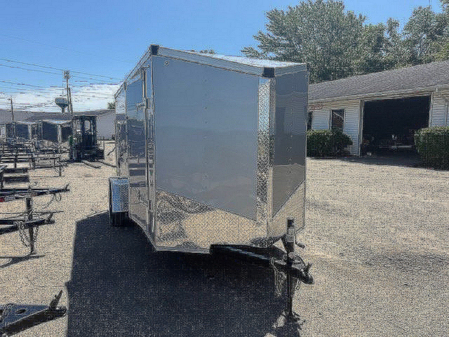 New 2026 6 x 12 Stealth Enclosed Trailer with Ramp