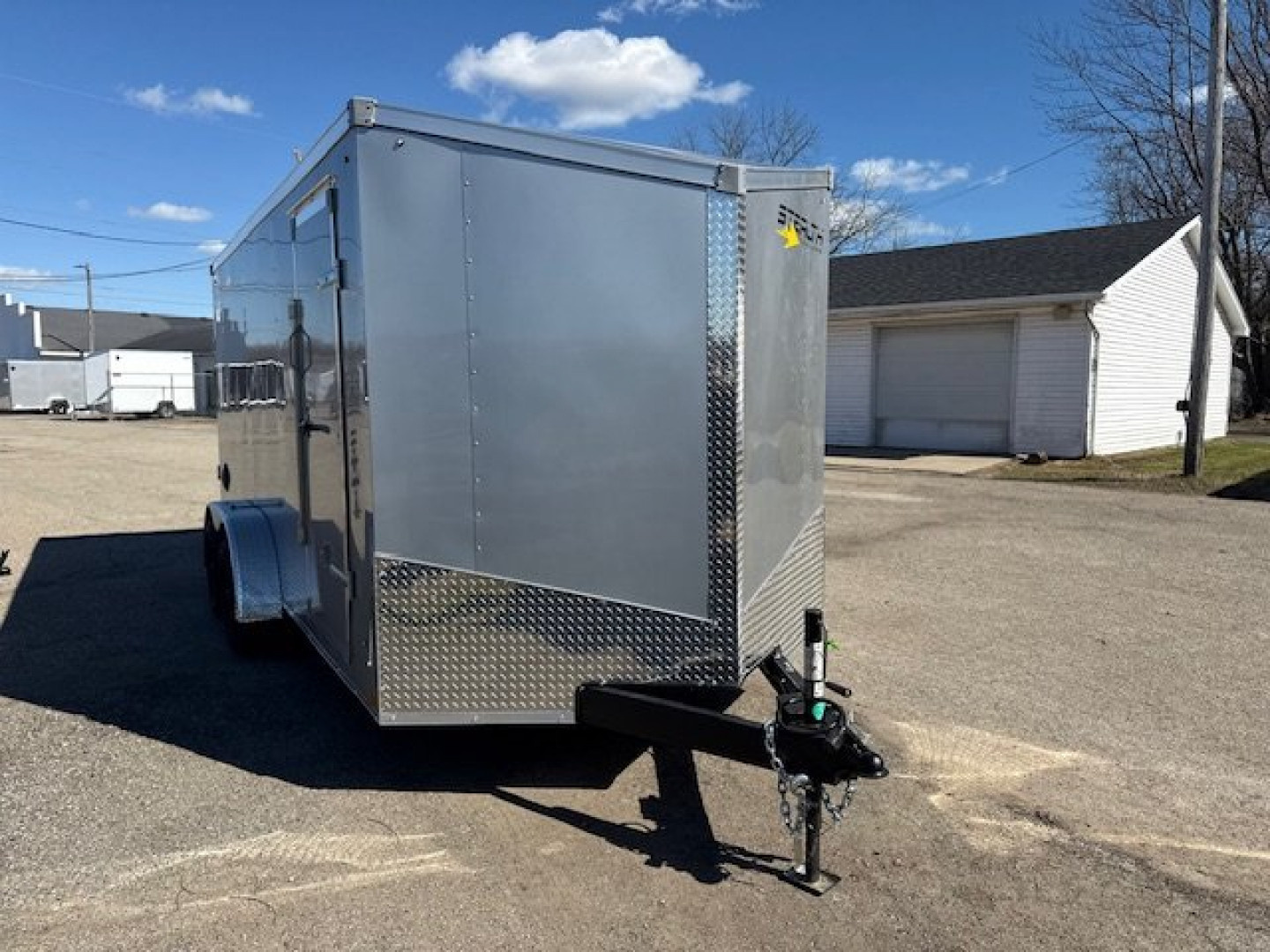 New 2026 Stealth 7 X 16 Cargo / Enclosed Trailer with Ramp and 6ft 6in interior Height
