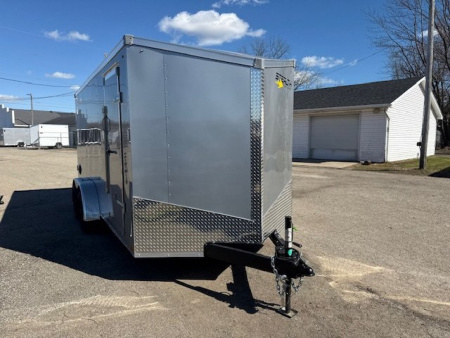New 2026 Stealth 7 X 16 Cargo / Enclosed Trailer with Ramp and 6ft 6in interior Height