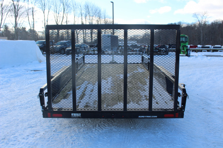 New 2022 Sure-Trac 7' x 16' Tandem Axle Tube Top ATV Trailer - 7000# GVW