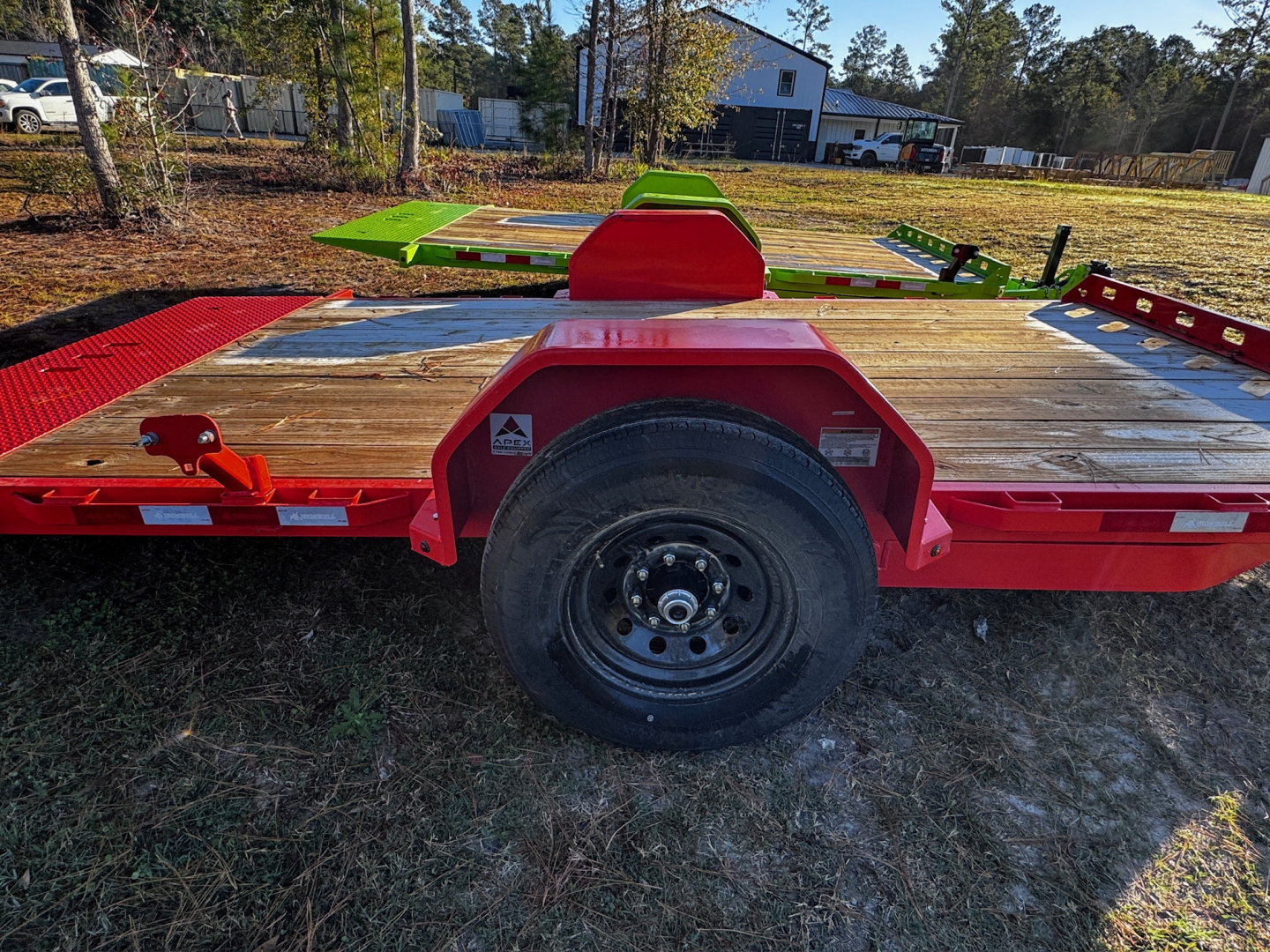 New 2026 Iron Bull 80X12 GRAVITY TILT 7K TORSION AXLE