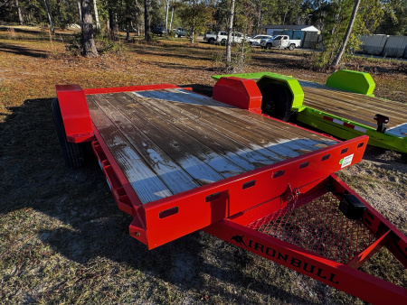 New 2026 Iron Bull 80X12 GRAVITY TILT 7K TORSION AXLE