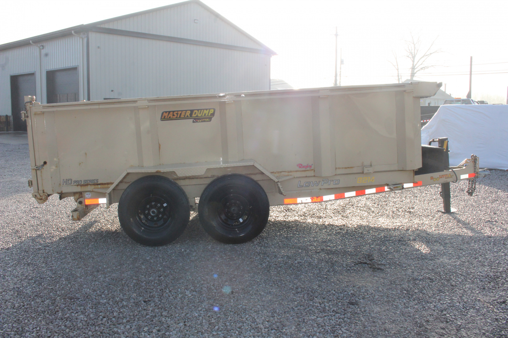 Used 2023 Doolittle Trailers 6'10" x 14' - 14,000# Dump Trailer