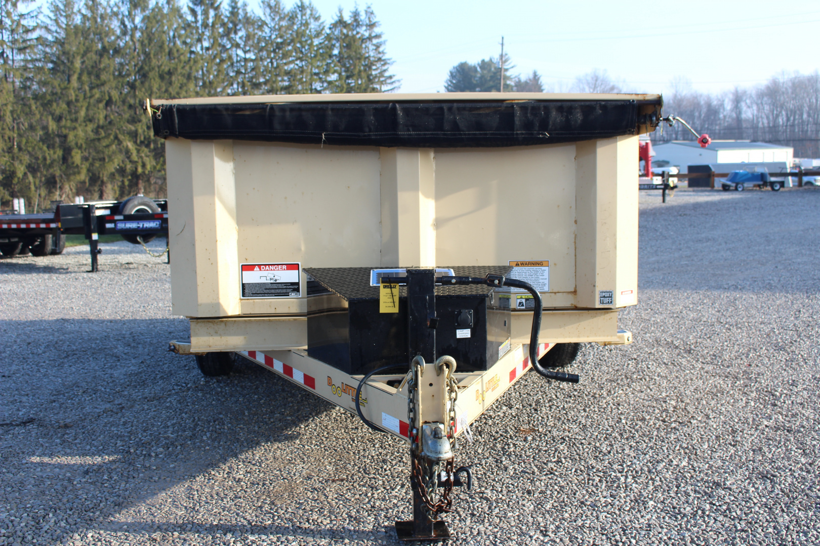Used 2023 Doolittle Trailers 6'10" x 14' - 14,000# Dump Trailer