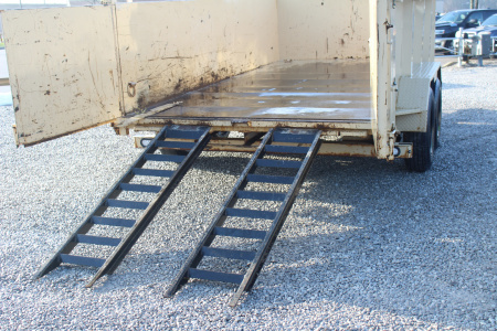 Used 2023 Doolittle Trailers 6'10" x 14' - 14,000# Dump Trailer