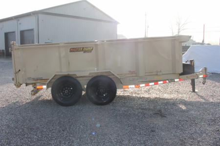Used 2023 Doolittle Trailers 6'10" x 14' - 14,000# Dump Trailer