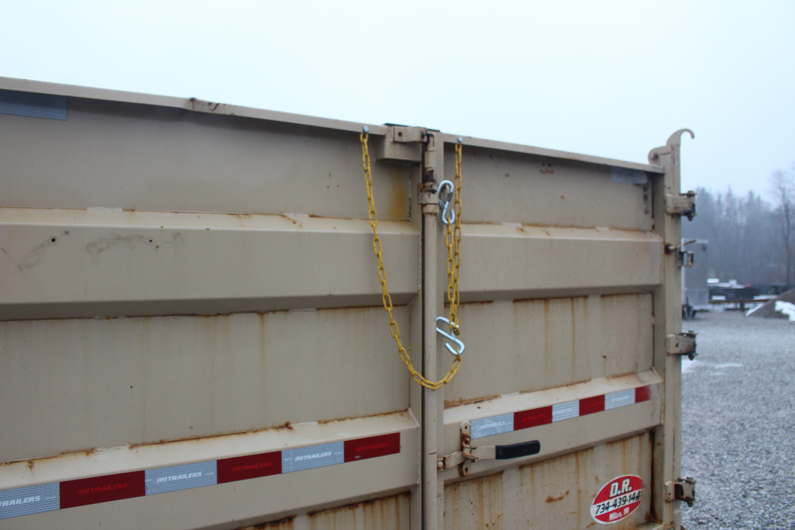 Used 2023 PJ Trailers 6'10" x 14' - 14,000# Dump Trailer