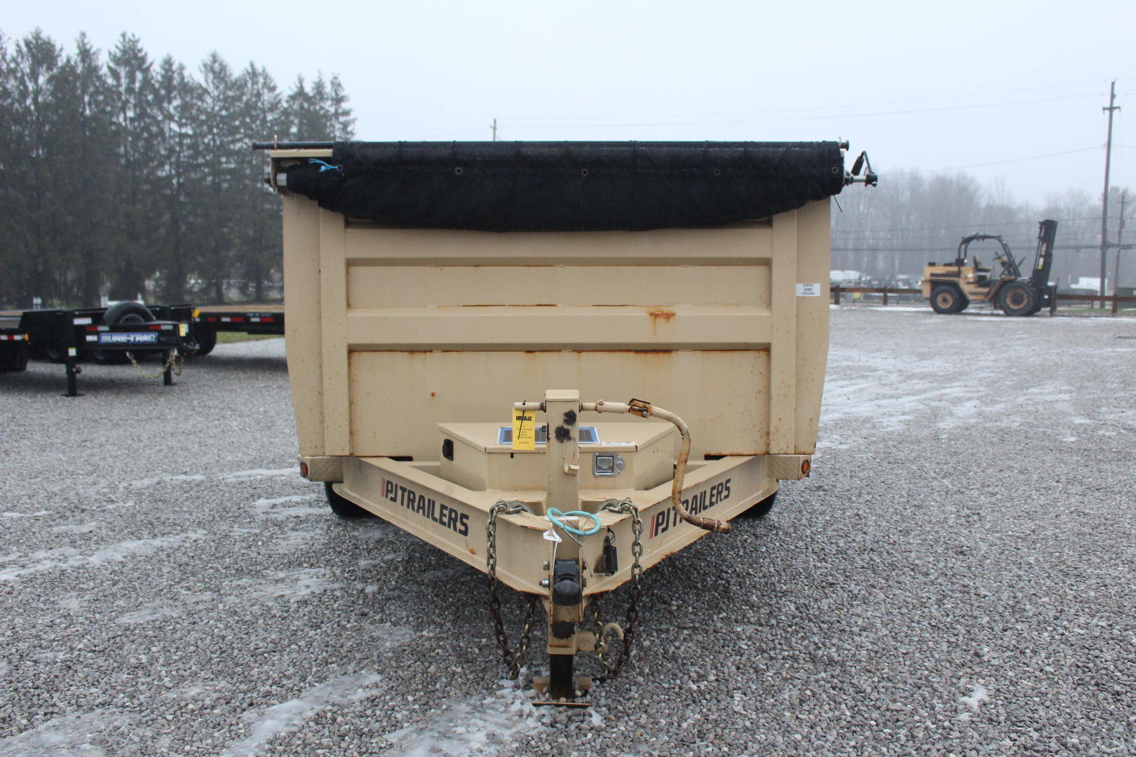 Used 2023 PJ Trailers 6'10" x 14' - 14,000# Dump Trailer