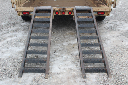 Used 2023 PJ Trailers 6'10" x 14' - 14,000# Dump Trailer