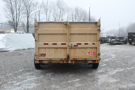 Used 2023 PJ Trailers 6'10" x 14' - 14,000# Dump Trailer