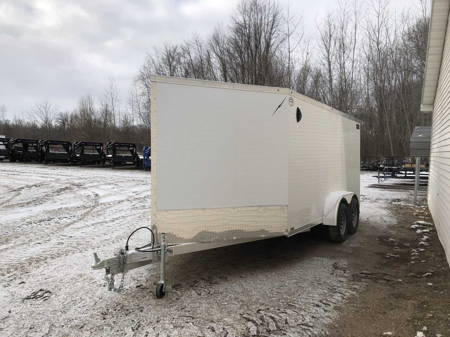 New 2026 Lightning Trailers 7X19 Snowmobile Trailer