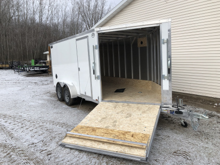 New 2026 Lightning Trailers 7X19 Snowmobile Trailer