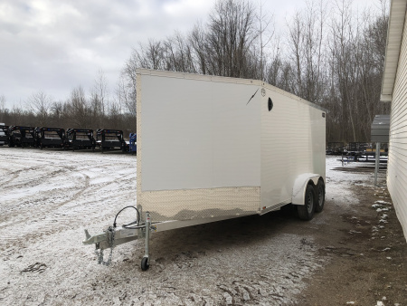 New 2026 Lightning Trailers 7X19 Snowmobile Trailer