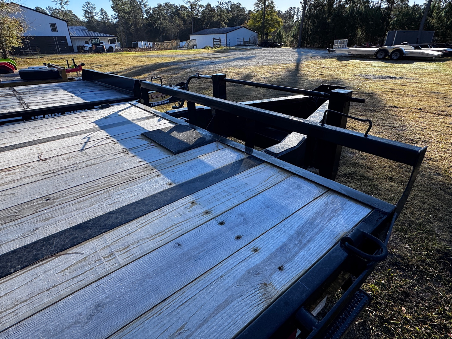 New 2026 Iron Bull 102X25 10-TON PINTLE W/ RR & HDSS SUSP Deckover Trailer