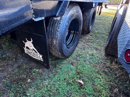 New 2026 Iron Bull 102X25 10-TON PINTLE W/ RR & HDSS SUSP Deckover Trailer