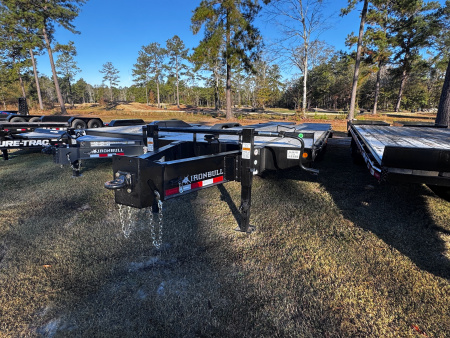 New 2026 Iron Bull 102X25 10-TON PINTLE W/ RR & HDSS SUSP Deckover Trailer