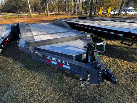 New 2026 Iron Bull 102X20 GRAVITY TILT 16K TORSION AXLES
