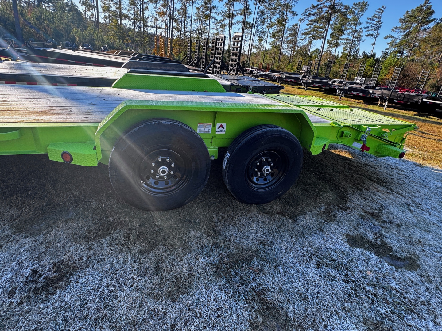 New 2026 Iron Bull 83X20 W/ RAMPAGE RAMPS 14K Equipment Trailer