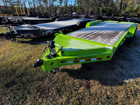 New 2026 Iron Bull 83X20 W/ RAMPAGE RAMPS 14K Equipment Trailer
