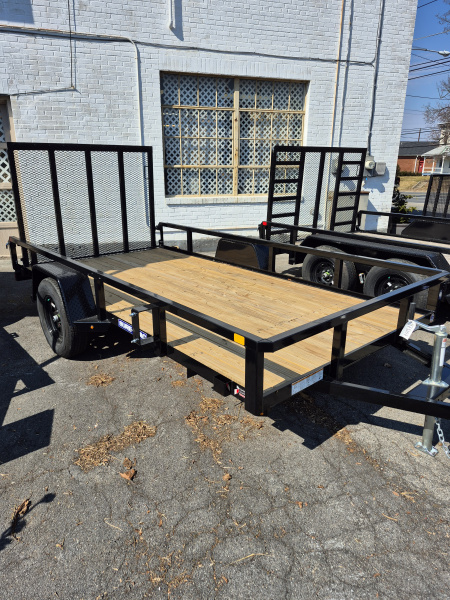 New 2026 Sure-Trac 6 x 12 TUBE TOP UTILITY 3K Utility Trailer