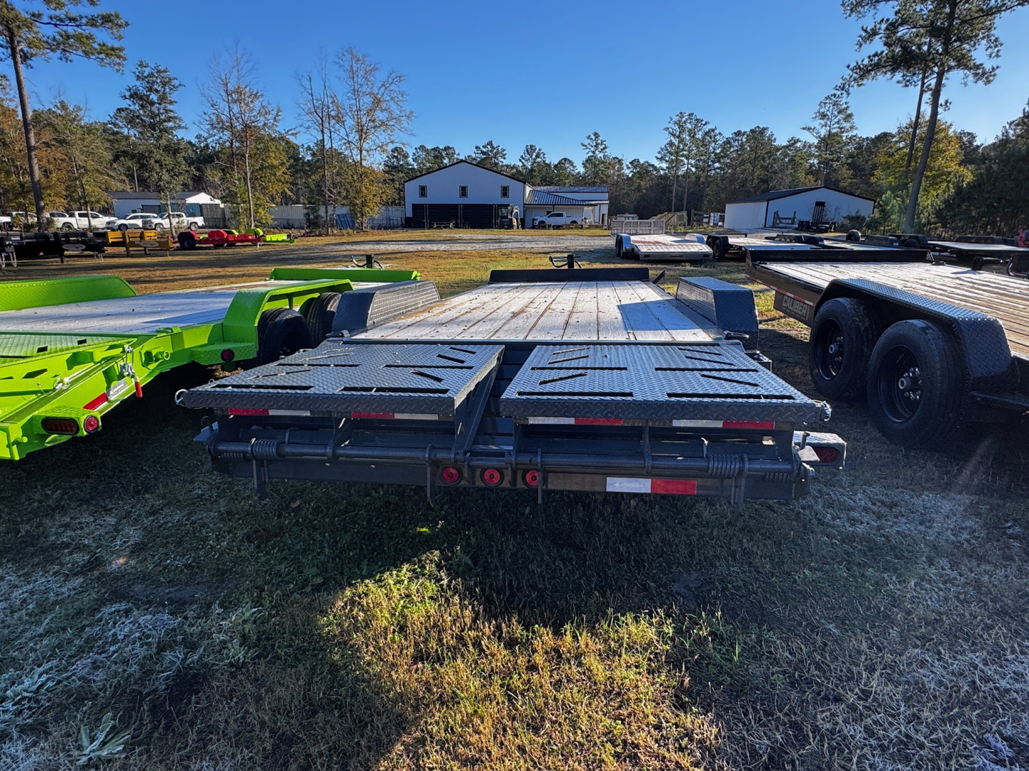 New 2026 Iron Bull 83X20 W/ RAMPAGE RAMPS 14K Equipment Trailer