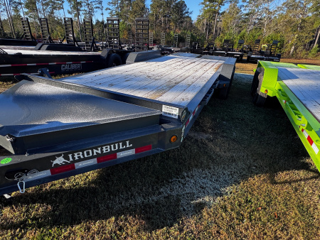 New 2026 Iron Bull 83X20 W/ RAMPAGE RAMPS 14K Equipment Trailer