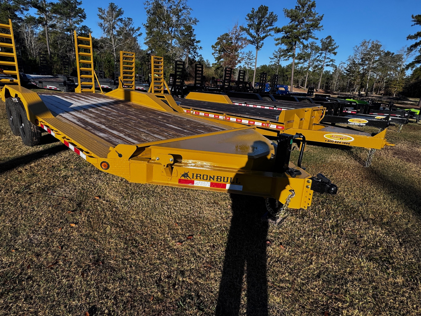 New 2026 Iron Bull 102X20 W/ STANDARD RAMPS 14K Equipment Trailer