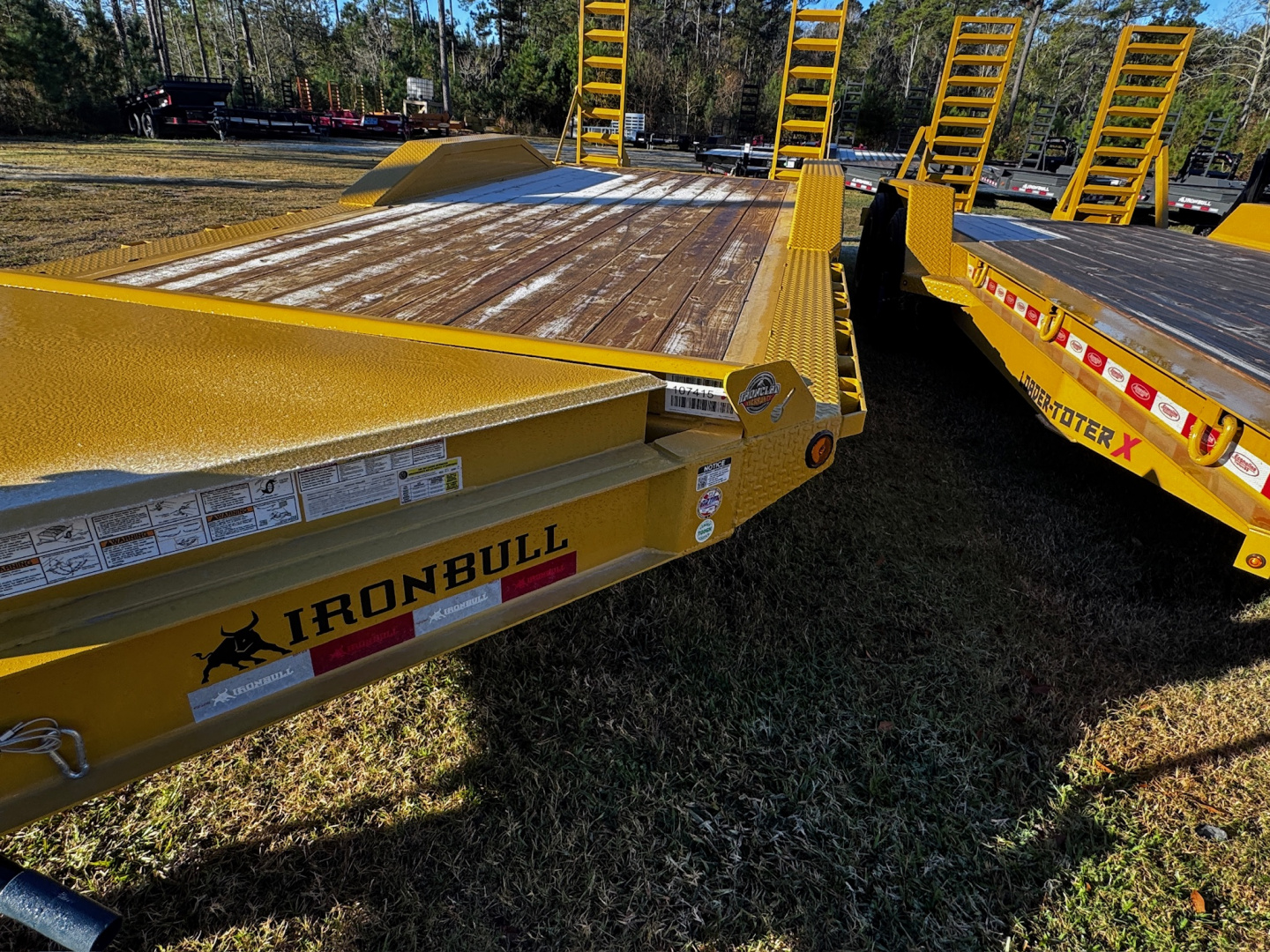 New 2026 Iron Bull 102X20 W/ STANDARD RAMPS 14K Equipment Trailer