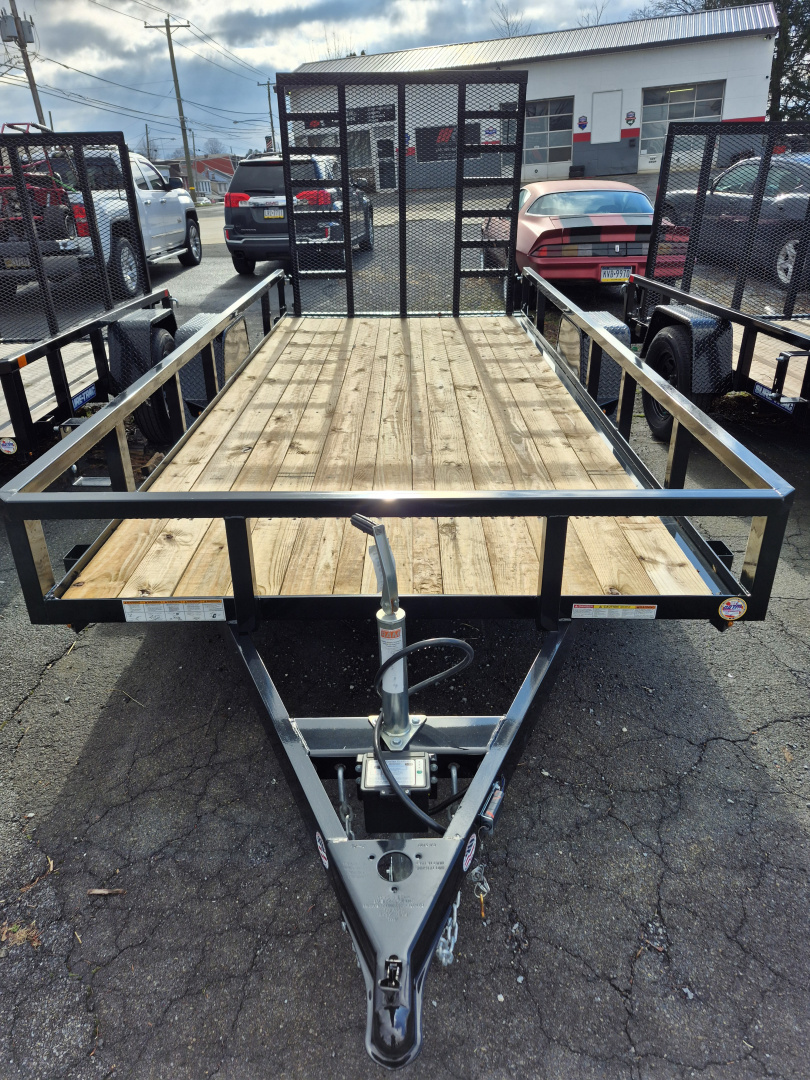 New 2026 Sure-Trac 6 X 14 TUBE TOP 5K Utility Trailer