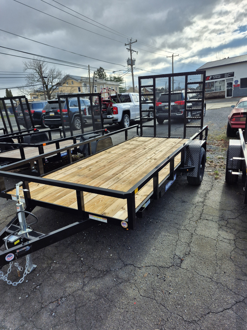New 2026 Sure-Trac 6 X 14 TUBE TOP 5K Utility Trailer