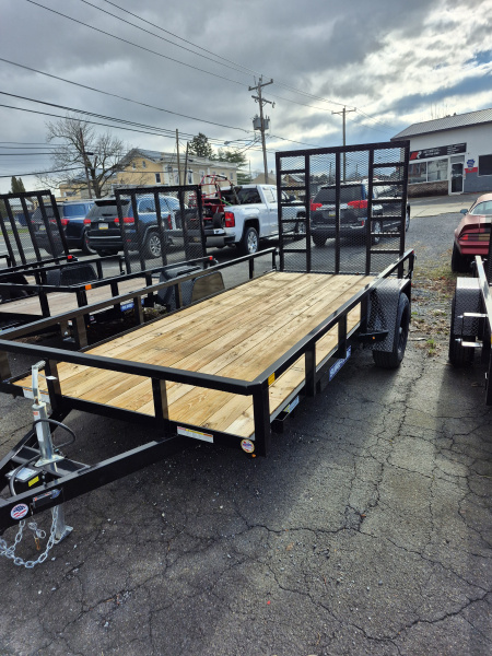 New 2026 Sure-Trac 6 X 14 TUBE TOP 5K Utility Trailer