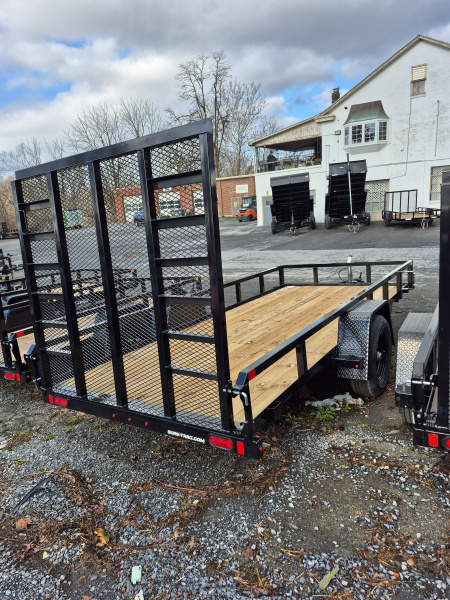 New 2026 Sure-Trac 6 X 14 TUBE TOP 5K Utility Trailer