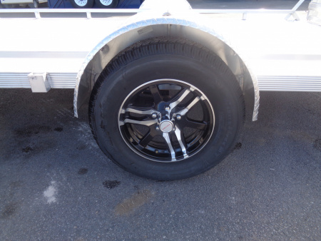 New 2023 Primo * UT82X14-LP * 14ft Aluminum ATV Trailer w/ Bi-Fold Tailgate