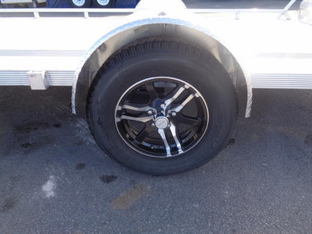 New 2023 Primo * UT82X14-LP * 14ft Aluminum ATV Trailer w/ Bi-Fold Tailgate