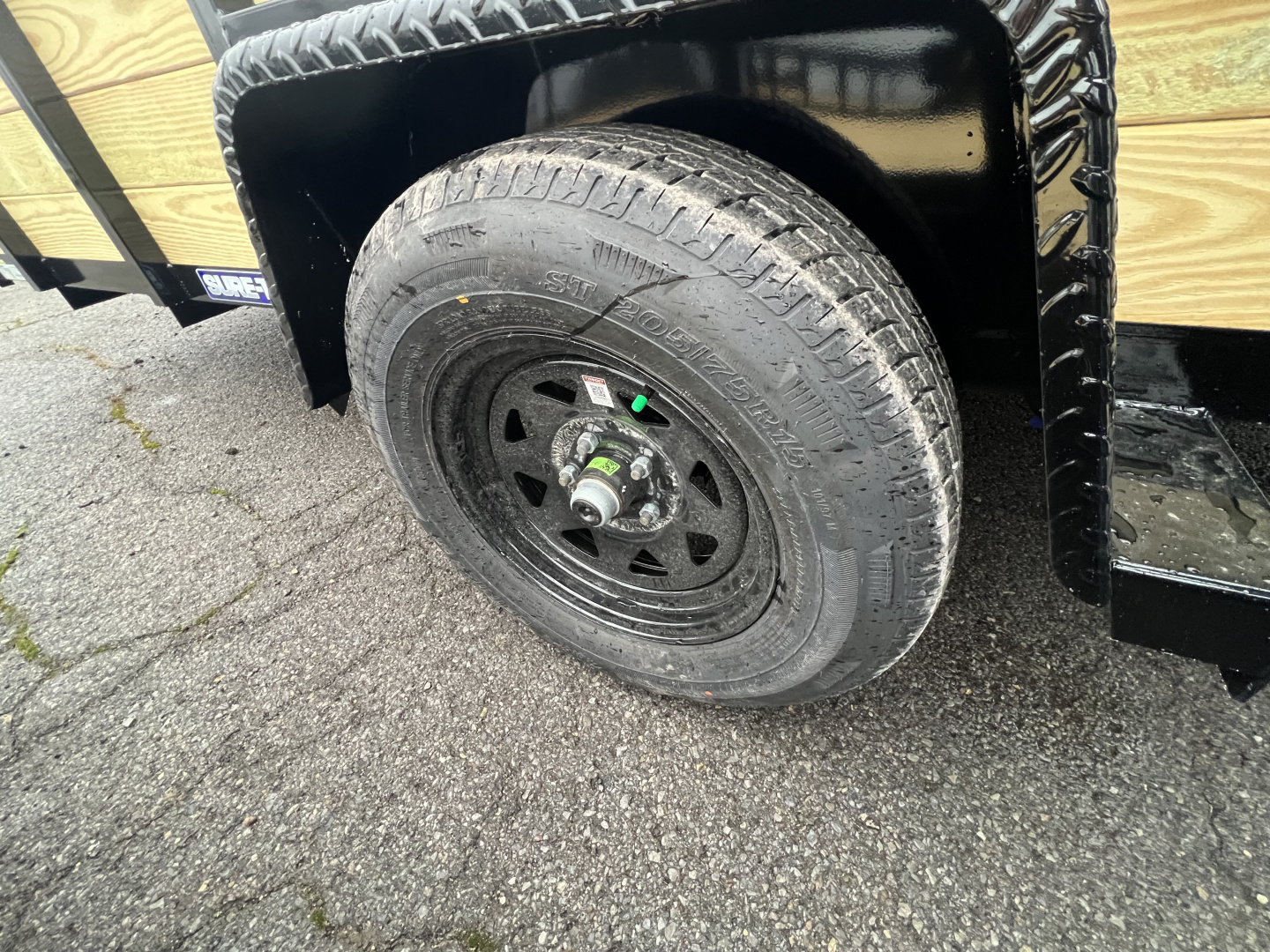 New 2026 Sure-Trac 7X14 3 BOARD 3K Utility Trailer