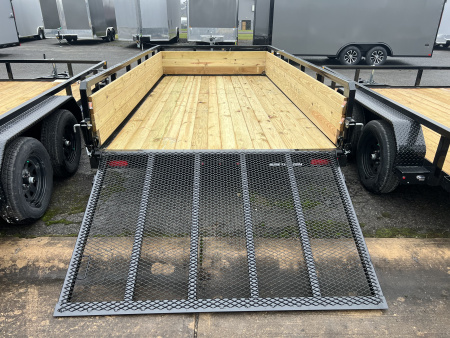 New 2026 Sure-Trac 7X14 3 BOARD 3K Utility Trailer
