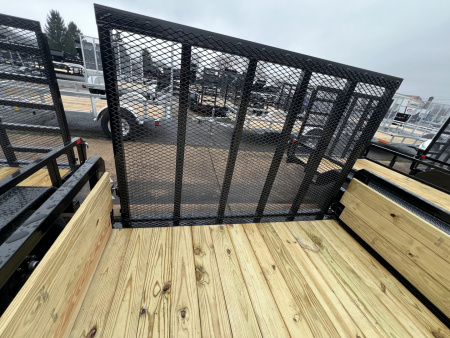 New 2026 Sure-Trac 7X14 3 BOARD 3K Utility Trailer