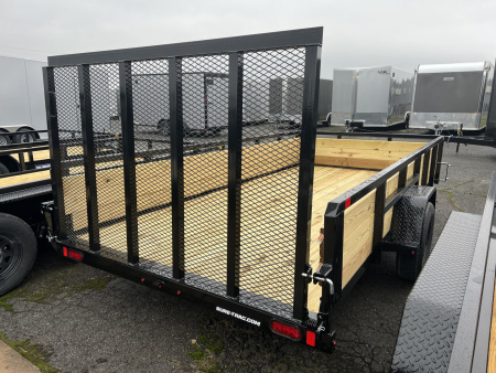 New 2026 Sure-Trac 7X14 3 BOARD 3K Utility Trailer