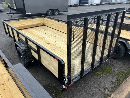 New 2026 Sure-Trac 7X14 3 BOARD 3K Utility Trailer