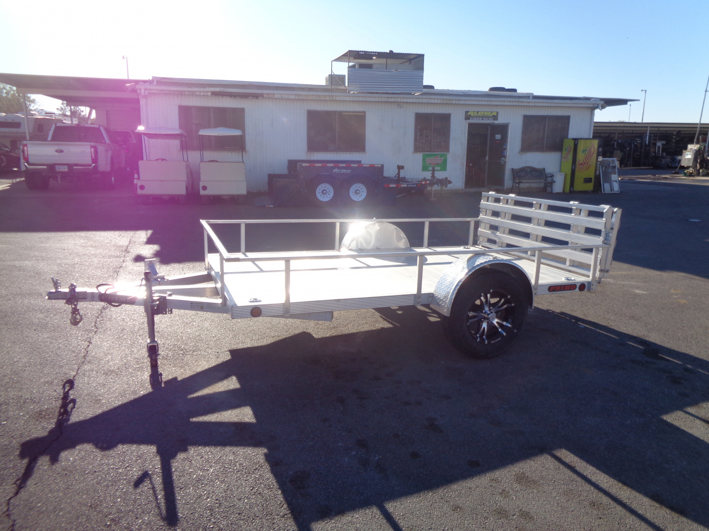 New 2023 Primo * UT6X10-STD * 10ft Aluminum Trailer w/ Bi-Fold Tailgate